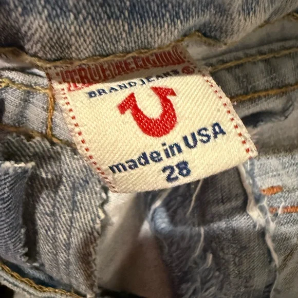 True Religion Light Blue Denim Jeans - Picture 5 of 5